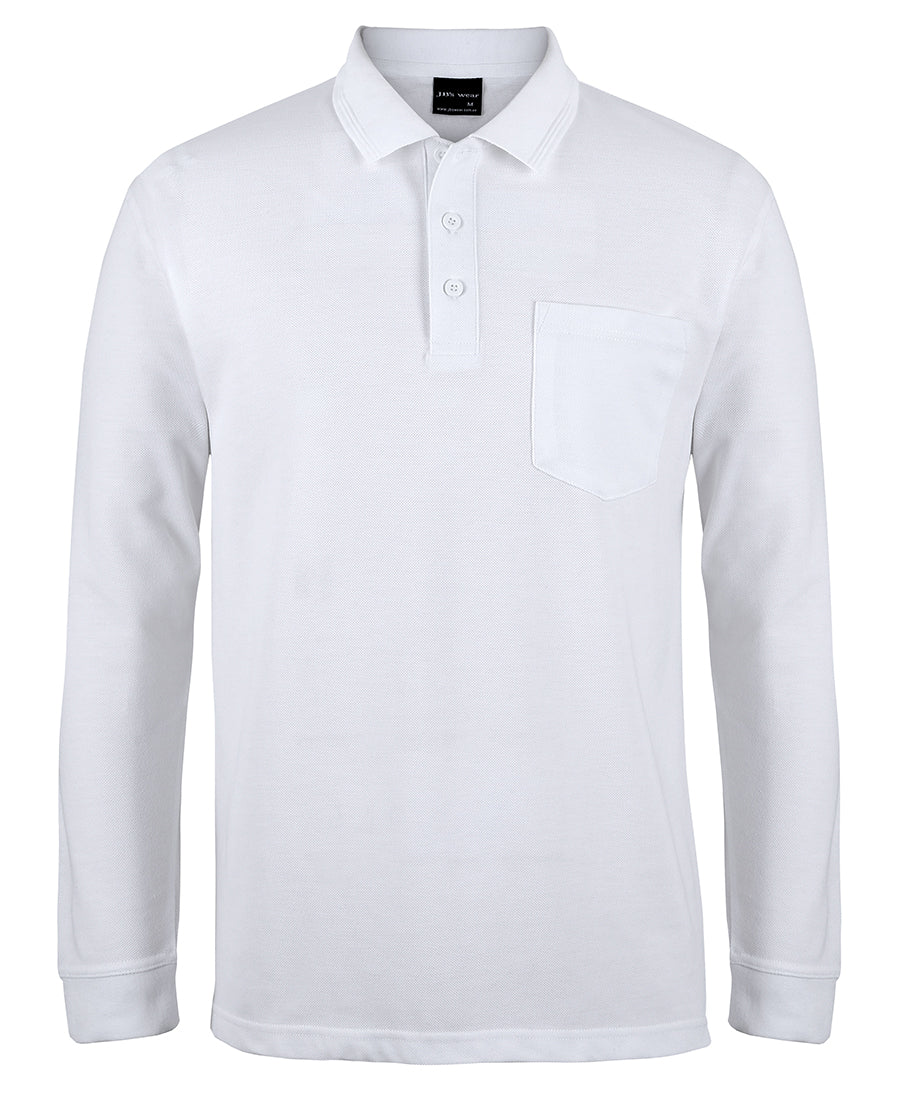 JBs Wear L/S Pocket Polo - Adults (210PL)