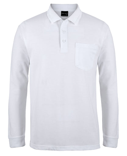 JBs Wear L/S Pocket Polo - Adults (210PL)