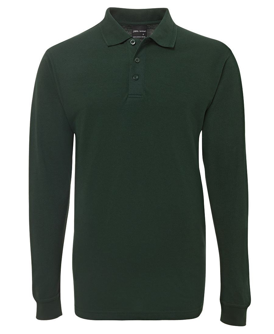 JB's Wear-JB's Long Sleeve 210 Polo - Adults-Bottle / S-Uniform Wholesalers - 4