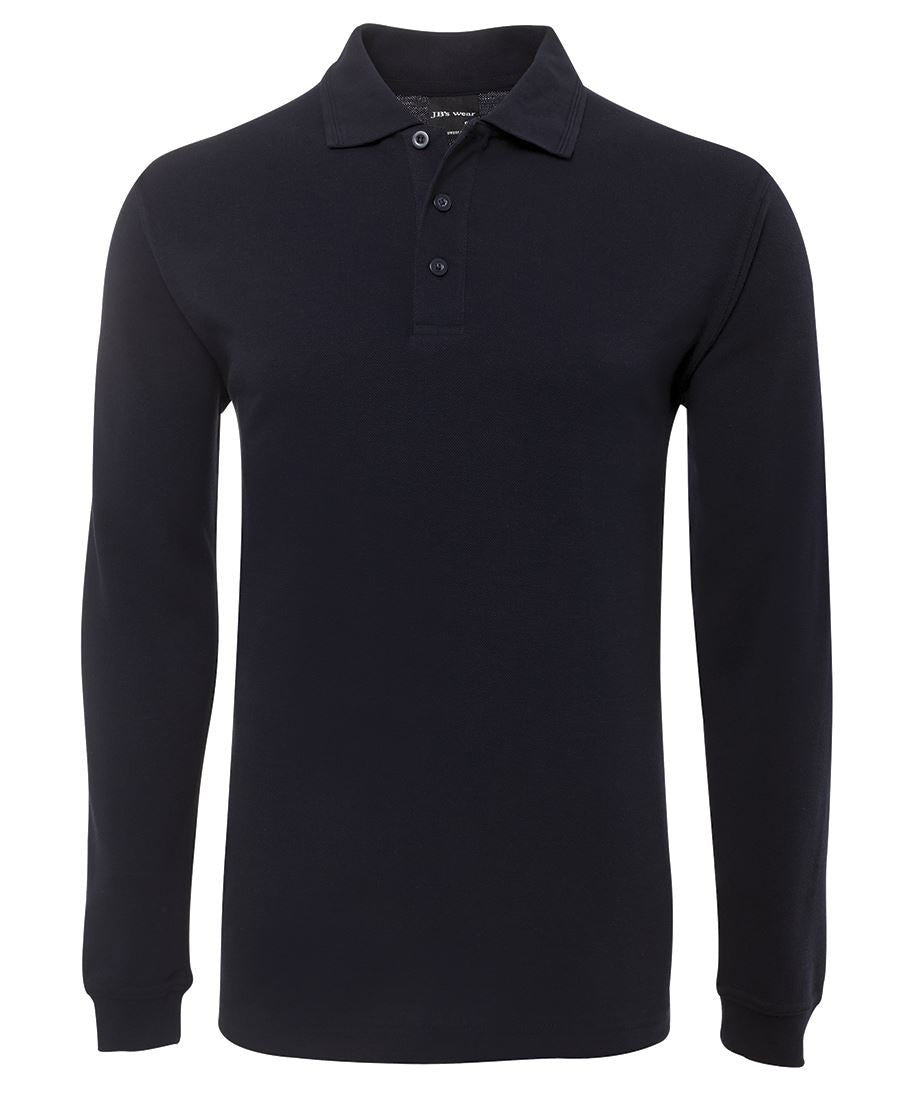 JB's Wear-JB's Long Sleeve 210 Polo - Adults-Navy / S-Uniform Wholesalers - 6