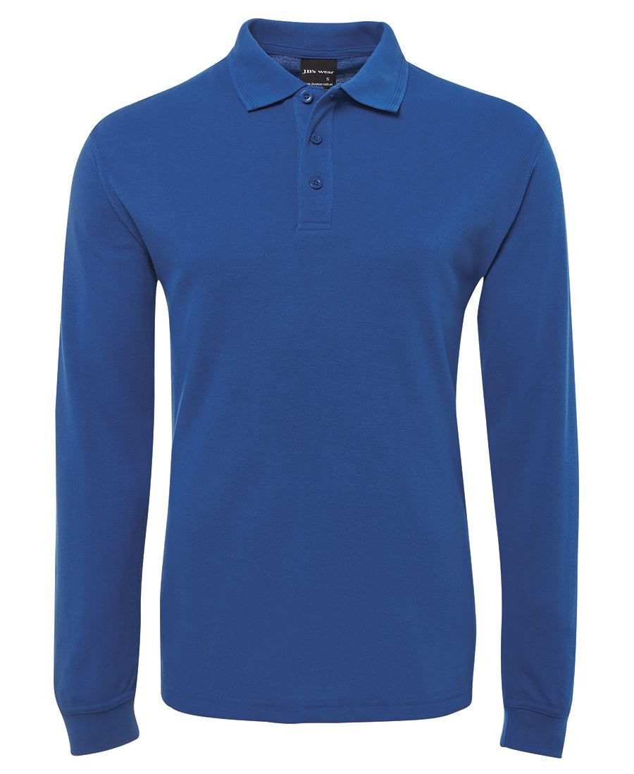 JB's Wear-JB's Long Sleeve 210 Polo - Adults-Royal / S-Uniform Wholesalers - 8