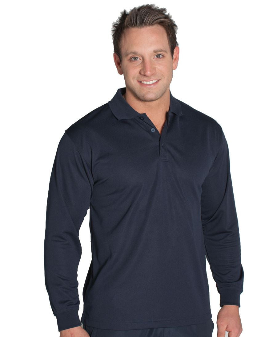 JB's Wear-JB's Long Sleeve 210 Polo - Adults--Uniform Wholesalers - 1