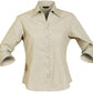 Stencil-Stencil Ladies' Nano Shirt (3/4S)-Beige / 8-Uniform Wholesalers - 2