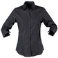 Stencil-Stencil Ladies' Nano Shirt (3/4S)-Black / 8-Uniform Wholesalers - 1