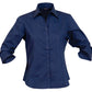 Stencil-Stencil Ladies' Nano Shirt (3/4S)-Navy / 8-Uniform Wholesalers - 4