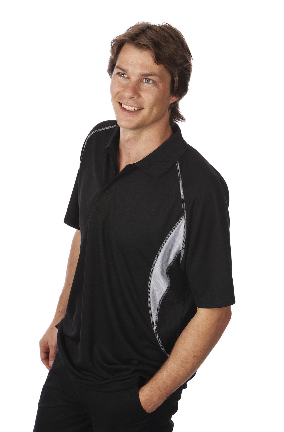 JB's Wear-JB's Podium Insert Poly Polo - Adults--Uniform Wholesalers - 3