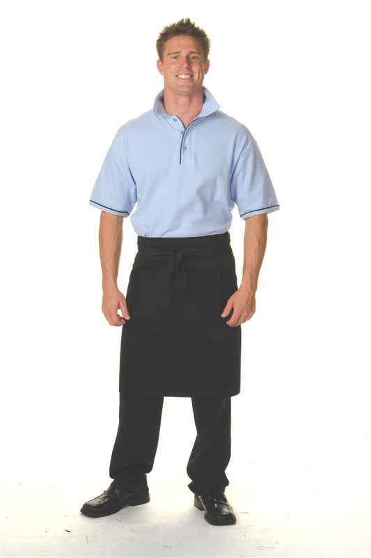 DNC Cotton Drill Three Quarters Apron NoPocket (2302)