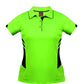 Aussie Pacific-Aussie Pacific Lady Tasman Polo-4 / Neon Green/Black-Uniform Wholesalers - 8