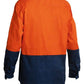 Bisley Hi Vis Closed Front Drill Shirt- Long Sleeve (BSC6267)
