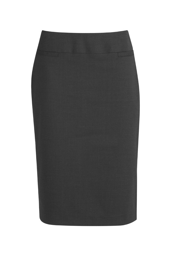 Biz Corporates Womens Comfort Wool Stretch Relaxed Fit Lined Skirt (24 ...