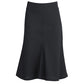 Biz Corporates Fluted 3/4 length Skirt (24013) Clearance