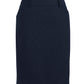 Biz Corporates Womens Comfort Wool Stretch Multi-Pleat Skirt(24015)