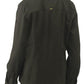 Bisley Womens Stretch V-neck Closed Front Shirt (BLC6063)