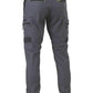 Bisley Flex And Move Stretch Cargo Cuffed Pants (BPC6334)