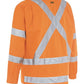 Bisley Taped X Back Cool Lightweight HI VIS Drill Shirt(BS6166XT)