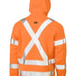 Bisley X Taped Hi Vis Zip Fron Fleece Hoodie (BK6819XT)