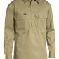 Bisley Closed Front Cool Lightweight Drill Shirt - Long Sleeve (BSC6820)