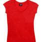 Ramo-Ramo Ladies Jersey Scoop Neck Tee-Red / 8-Uniform Wholesalers - 8
