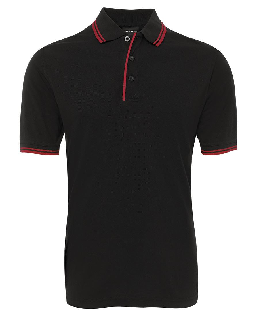 JB's Wear-Jb's Contrast Polo - Adults 1st ( 9 Color )-Black/Red / S-Uniform Wholesalers - 5