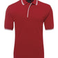 JB's Wear-Jb's Contrast Polo - Adults 2nd ( 11 Color )-Red/White / S-Uniform Wholesalers - 9