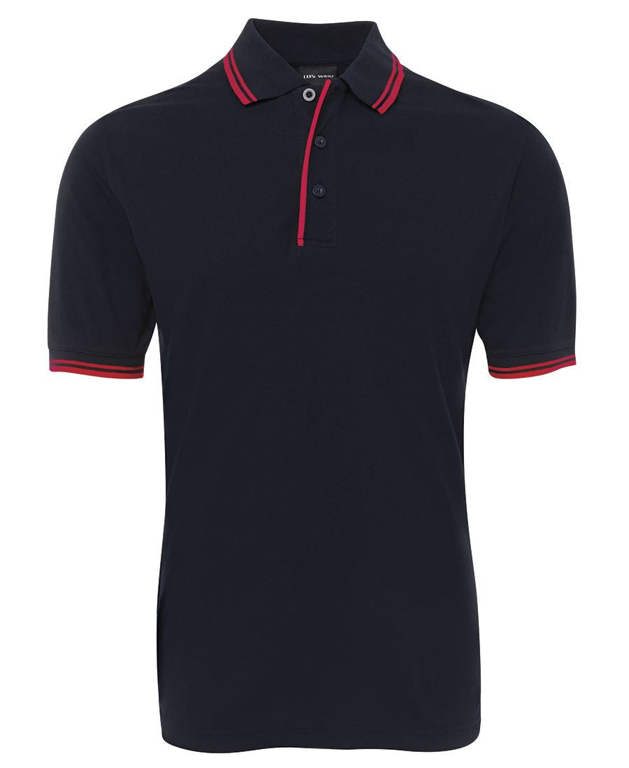 JB's Wear-Jb's Contrast Polo - Adults 2nd ( 11 Color )-Navy/Red / S-Uniform Wholesalers - 5