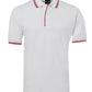 JB's Wear-Jb's Contrast Polo - Adults 2nd ( 11 Color )-White/Red / S-Uniform Wholesalers - 13