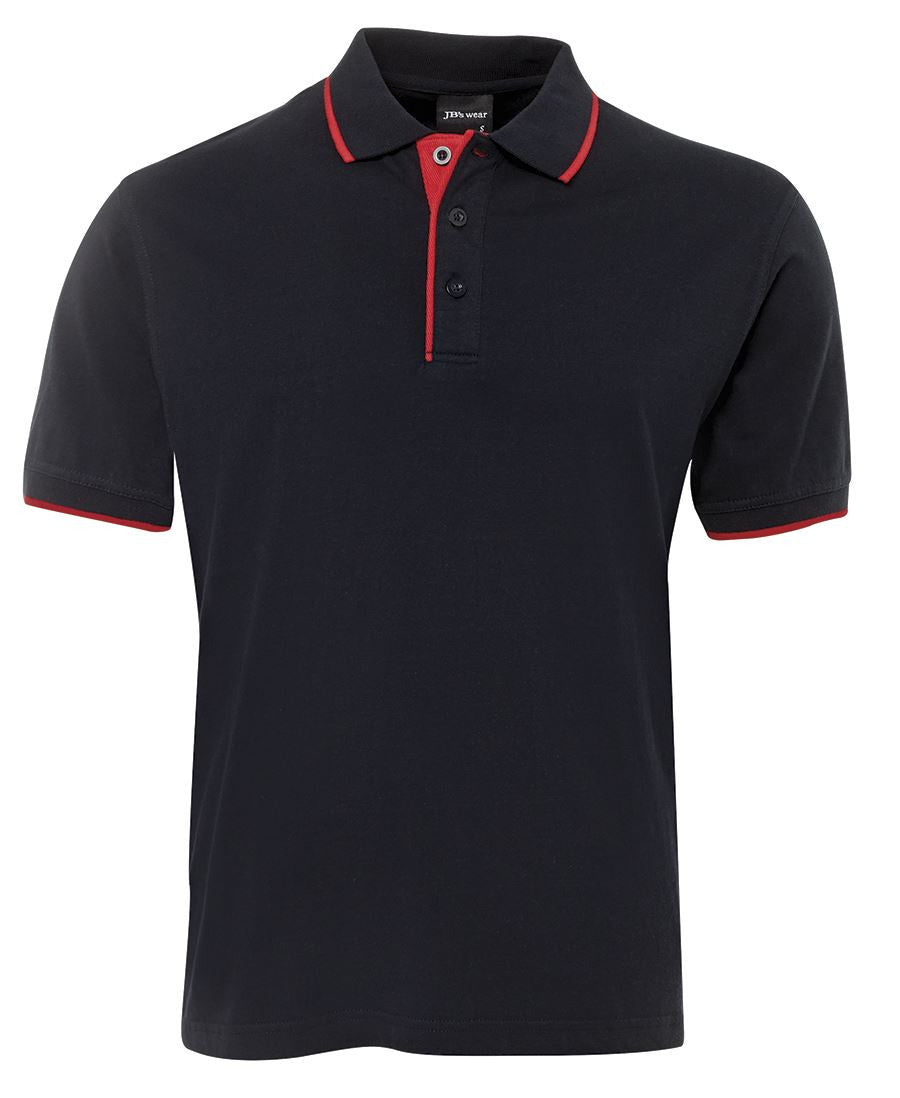JB's Wear-Jb's Cotton Tipping Polo - Adults-Navy/Red / S-Uniform Wholesalers - 5