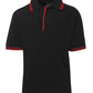 JB's Wear-JB's Kids Contrast Polo-Black/Red / 4-Uniform Wholesalers - 2