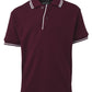 JB's Wear-JB's Kids Contrast Polo-Maroon/White / 4-Uniform Wholesalers - 10