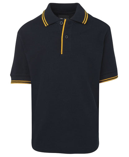 JB's Wear-JB's Kids Contrast Polo-Navy/Gold / 4-Uniform Wholesalers - 13