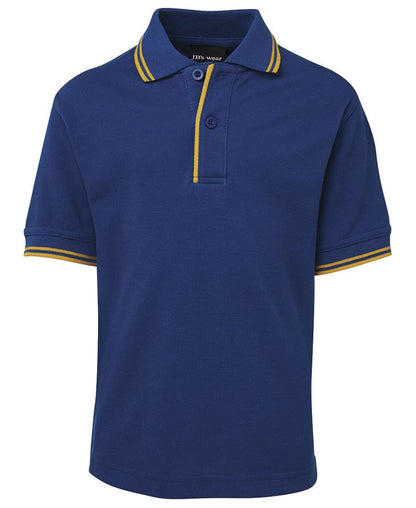 JB's Wear-JB's Kids Contrast Polo-Royal/Gold / 4-Uniform Wholesalers - 15