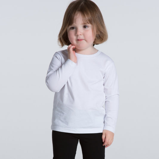 Ascolour Youth Long Sleeve Tee-(3008)