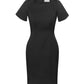 Biz Corporates Womens Cool Stretch Short Sleeve Shift Dress (30112)