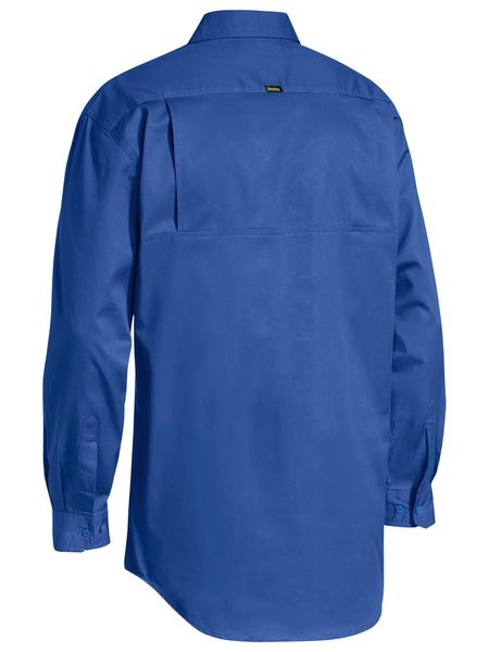 Bisley Closed Front Cool Lightweight Drill Shirt - Long Sleeve (BSC6820)