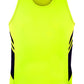 Aussie Pacific-Aussie Pacific Kids Tasman Singlet(2nd 14 colors)-4 / Neon Yellow/Black-Uniform Wholesalers - 15