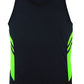 Aussie Pacific-Aussie Pacific Kids Tasman Singlets(1st 14 colors)-4 / Navy/Neon Green-Uniform Wholesalers - 12