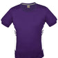 Aussie Pacific-Aussie Pacific Kids Tasman Tee(2nd 13 Colors)-4 / Purple/White-Uniform Wholesalers - 9