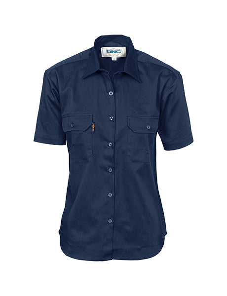 DNC-Ladies-Cotton-Drill-Work-Shirt