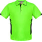 Aussie Pacific-Aussie Pacific Kids Tasman Polo(2nd 13 colors)-4 / Neon Green/Black-Uniform Wholesalers - 11