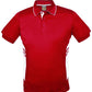 Aussie Pacific-Aussie Pacific Kids Tasman Polo(2nd 13 colors)-4 / Red/White-Uniform Wholesalers - 6