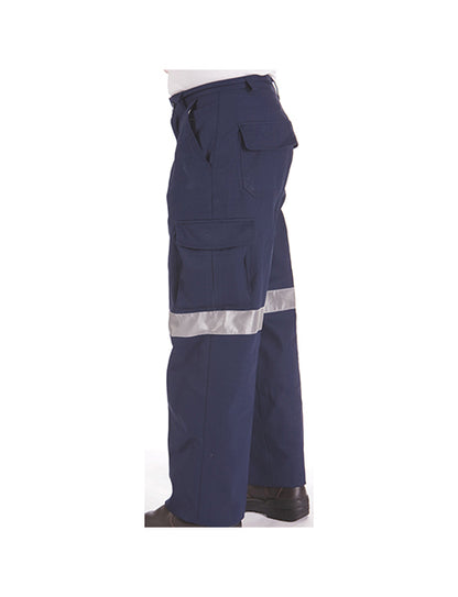 DNC Cotton Drill Cargo Trousers with 3M RT (3319)
