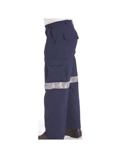 DNC Cotton Drill Cargo Trousers with 3M RT (3319)