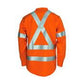 DNC Patron Saint Flame Retardant Arc Rated Closed Front Shirt With "X" Back 3M F/R R/Tape - L/S (3408)