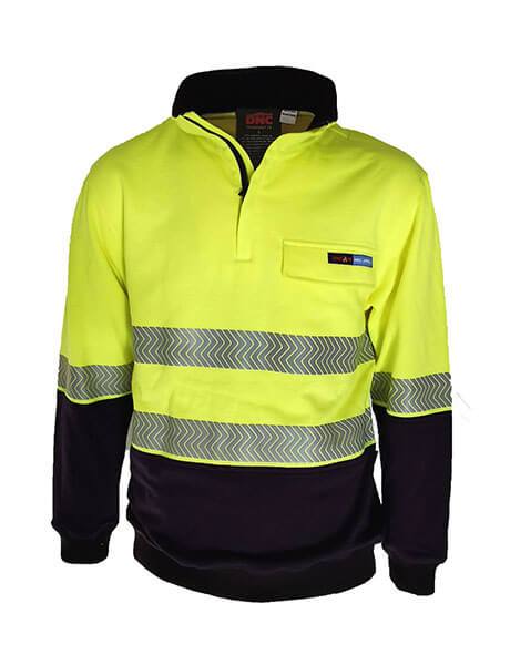 DNC Hivis 1/2 Zip Fr Hrc2 D/N Jumper (3424)