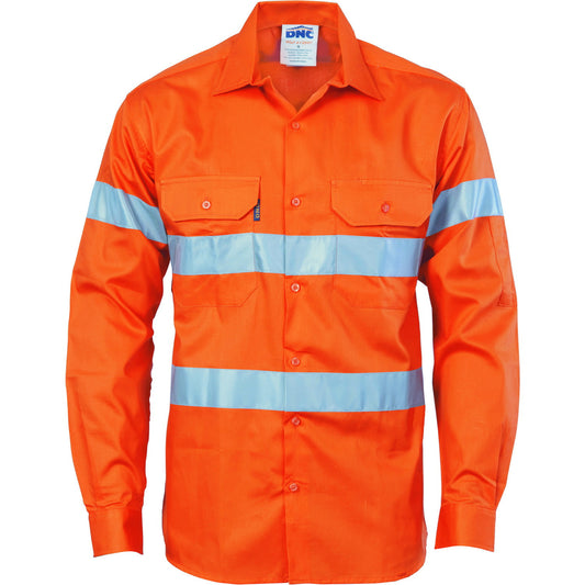 DNC Hivis D/n Drill Shirt (3535)