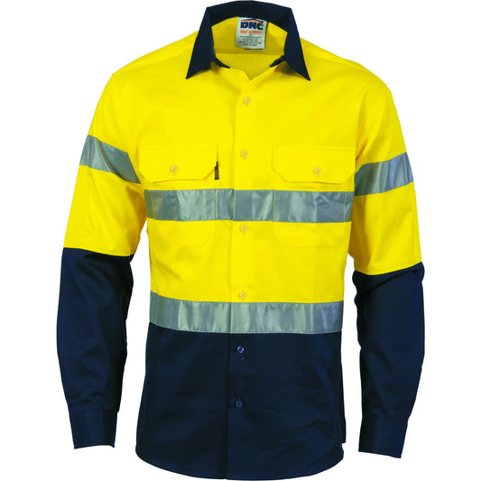 DNC Hivis D/n 2 Tone Drill Shirt (3536)