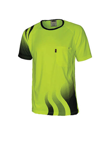 DNC Wave Hi Vis Sublimate Tee (3562)