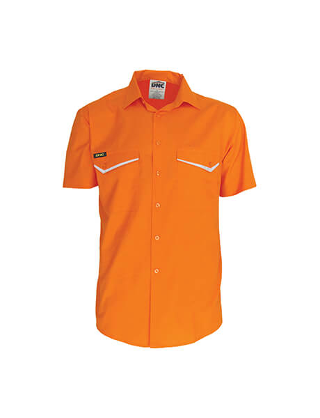 DNC HiVis RipStop Cotton Cool Shirt, S/S (3583)