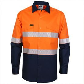 DNC Hivis 2 Tone Segment Taped Coolight Shirt (3648)