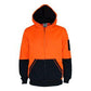DNC Hivis 2 tone full zip super fleecy hoodie (3722)